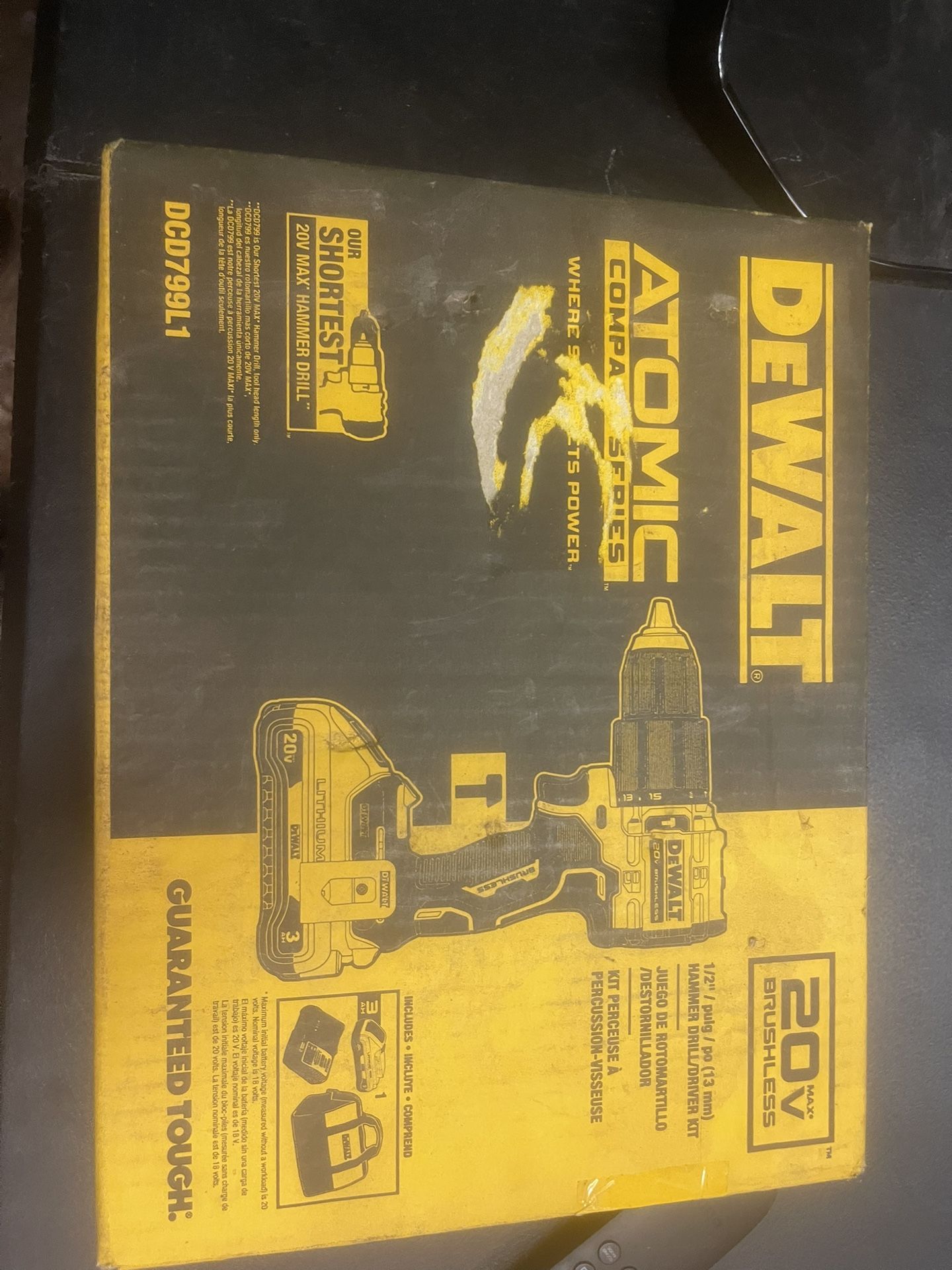 20V De Walt Drill Set