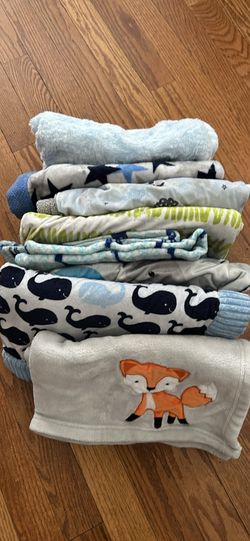 Used Baby Boy Blankets