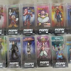Figpin Collectables  12 Total