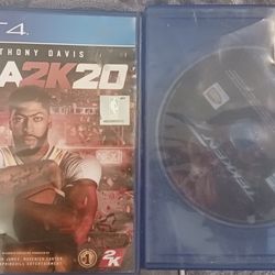 PS4 Games - NBA2K20 and Tekken7