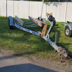 2004 Load Rite 5 Starr Boat Trailer