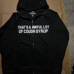 ALOCS Rhinestone Zip up 