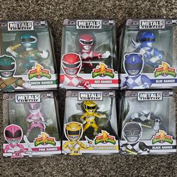 Power Rangers Metal Figures