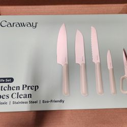 Caraway Kitchen Knife Prep Set