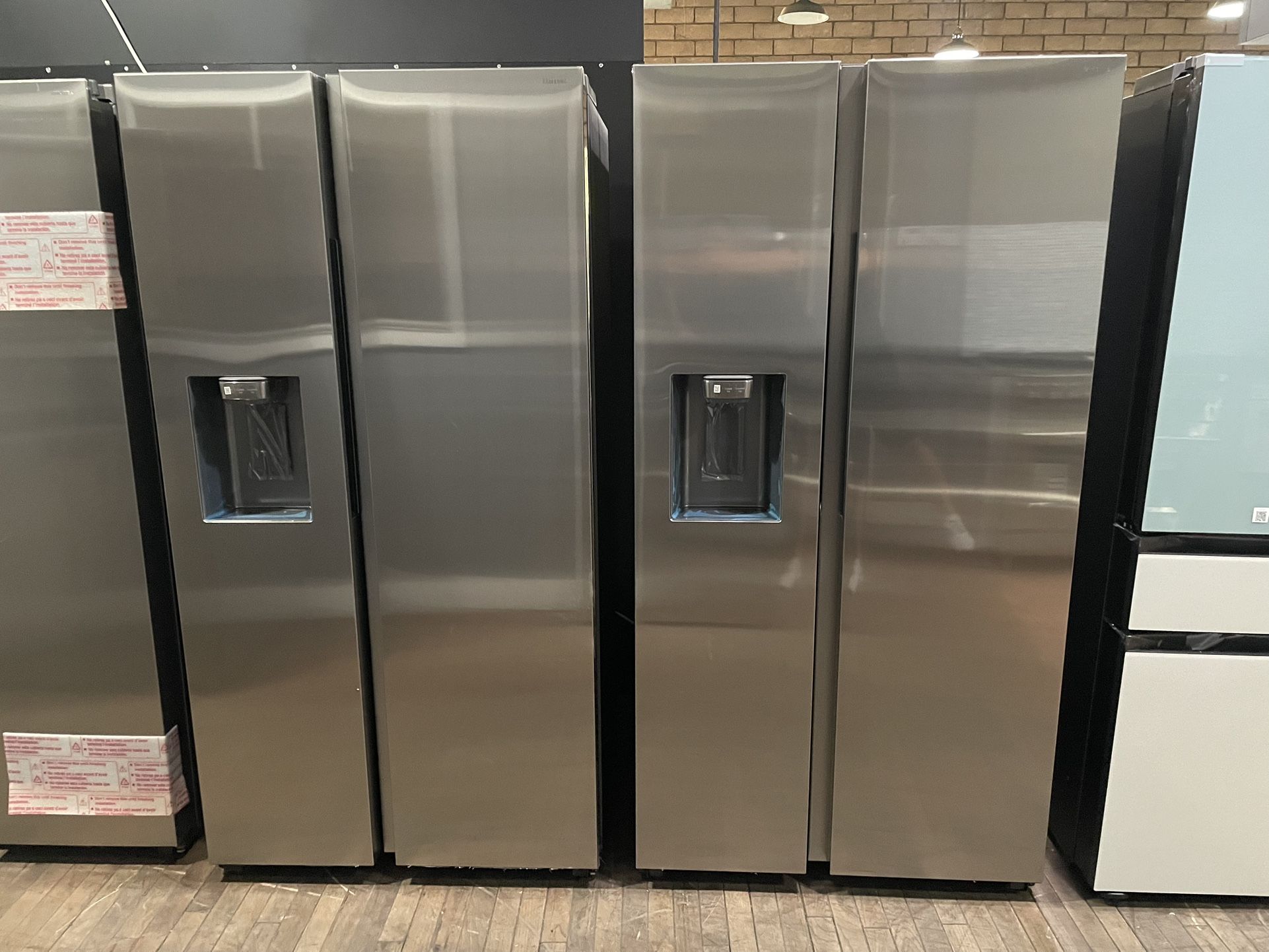 Samsung Side By Side Refrigerators 22cu.ft - 28cu.ft - 🔥NEW INVENTORY🔥