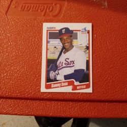 1990 Fleer Sammy Sosa Rookie!