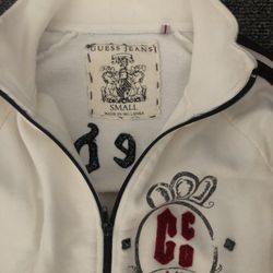 Guess track jacket freedom race small