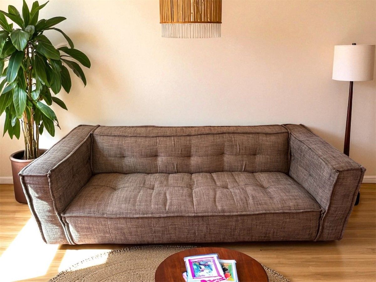 Gray/Espresso Element Modular Sofa