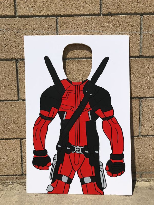 Deadpool Photo Booth Prop Party Decoration For Sale In Vernon Ca