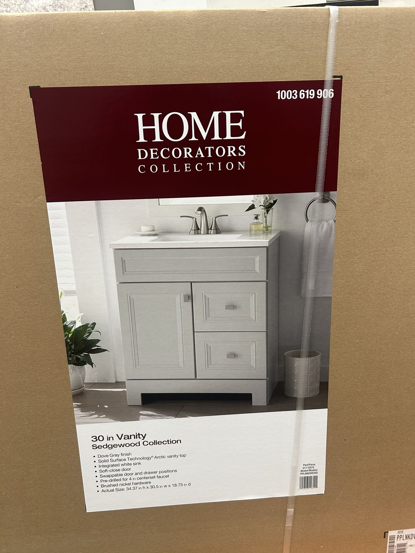 30in Bathroom Vanity Home Decorators Sedgewood