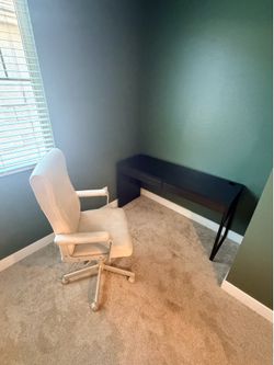 Chair and desk
