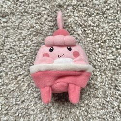 Pokémon Happiny Mini Poke Ball Throw Plush Figure Toy JAKKS Diamond and Pearl 