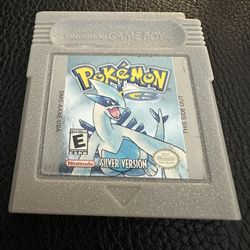 Original Pokemon: Silver Version Nintendo Game Boy 2000 Authentic Tested Works