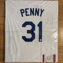 Dodgers Brad Penny Signed Jersey
