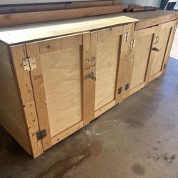 !! Real Wood Custom Cabinet 