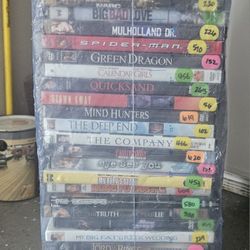 🎥 Huge DVD Collection – 130 Movies – Bulk Lot 🎥