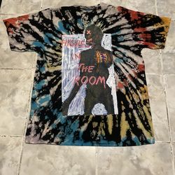 Travis Scott Cactus Jack Tie Dye Highest In The Room Concert Tour T-Shirt SZ XL