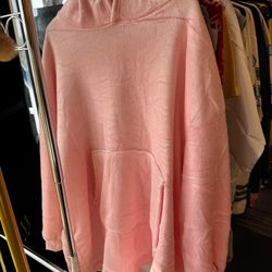 Oversized Hoodie Blanket, Wearable Blanket sweatshirt, Ultra Soft Sherpa Fleece Comfy Snuggle Hoodie, Gaint Fluffy Jumper Reversible,One