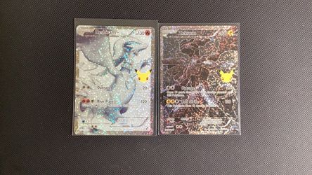 Reshiram and Zekrom 25th Anniversary Cards