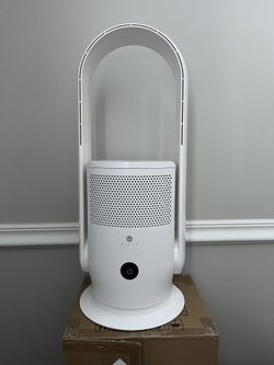 ULTTY bladeless tower fan with air purifier