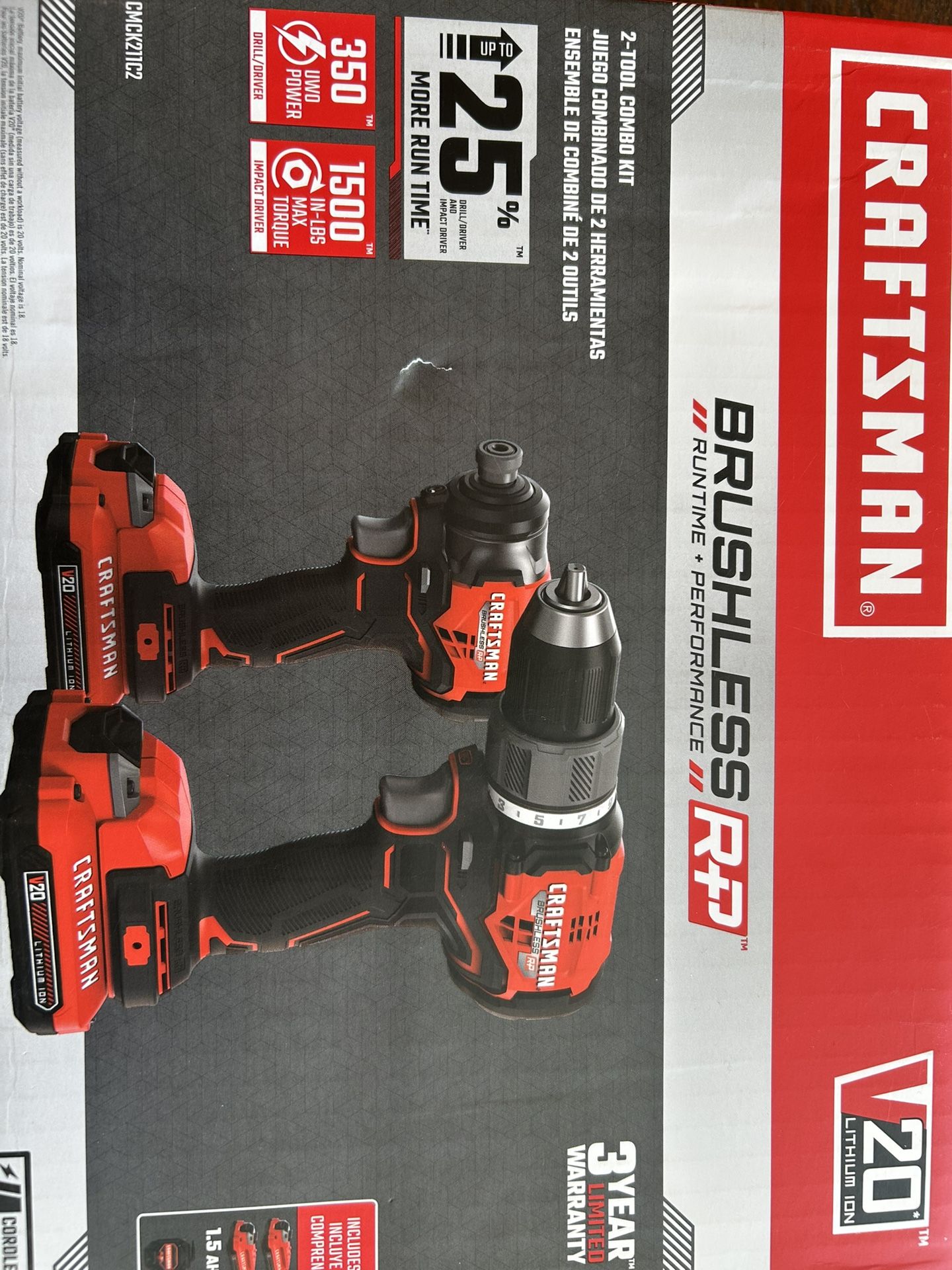 Craftsman 2-tool Combo Kit