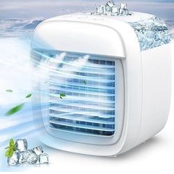 Portable Air Conditioner with 880ML Water Tank, 3 In 1 Personal Air Conditioner