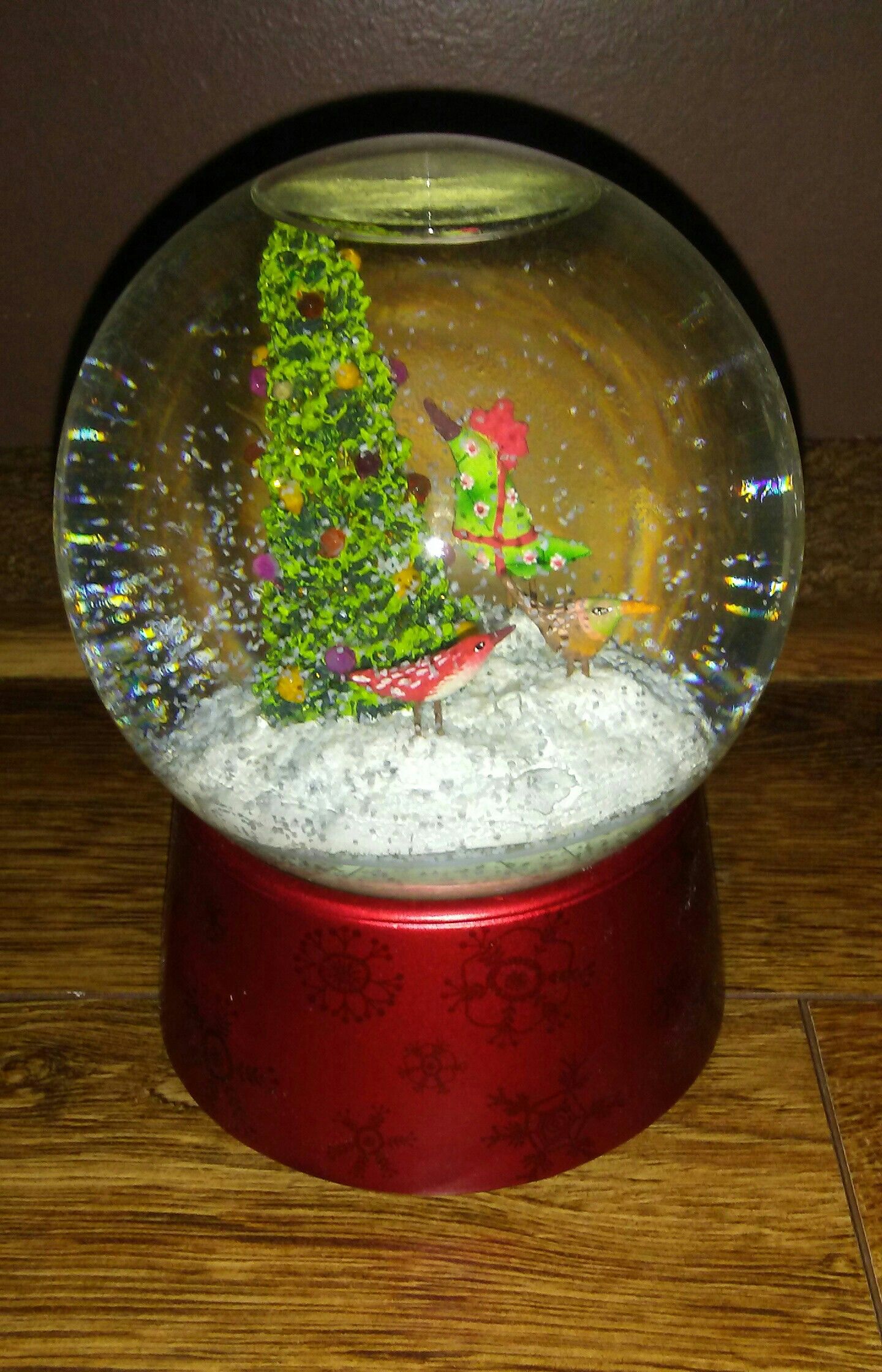 Retired 2008 New in Box Snow Globe For the Christmas Holiday Season! π