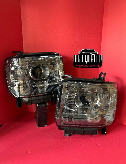 GMC Sierra 2014. 2018 Headlights.