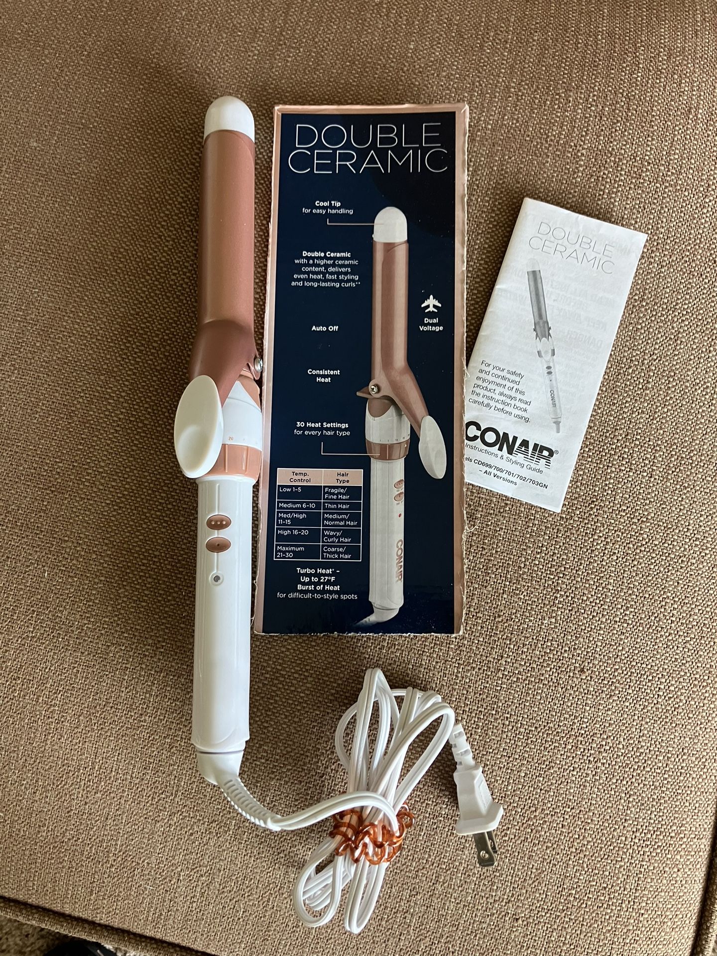 Conair Double Ceramic Curling Iron