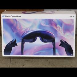 Meta Quest Pro VR Headset 256 GB Black Brand New Open Box(Post Nintendo Era)