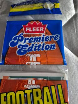 Fleer 1990 Premiere Edition II Football Cards
