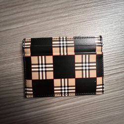 Burberry Vintage Wallet( Car/check Holder)