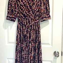 Tommy Hilfiger Floral burgundy size 6