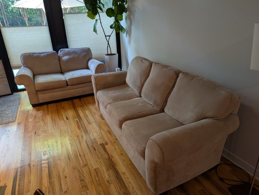 Sofa and Love Seat