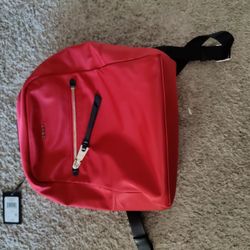 Red DKNY Backpack