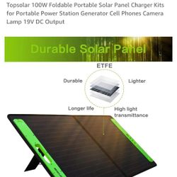 Topsolar Solar Panel 100w