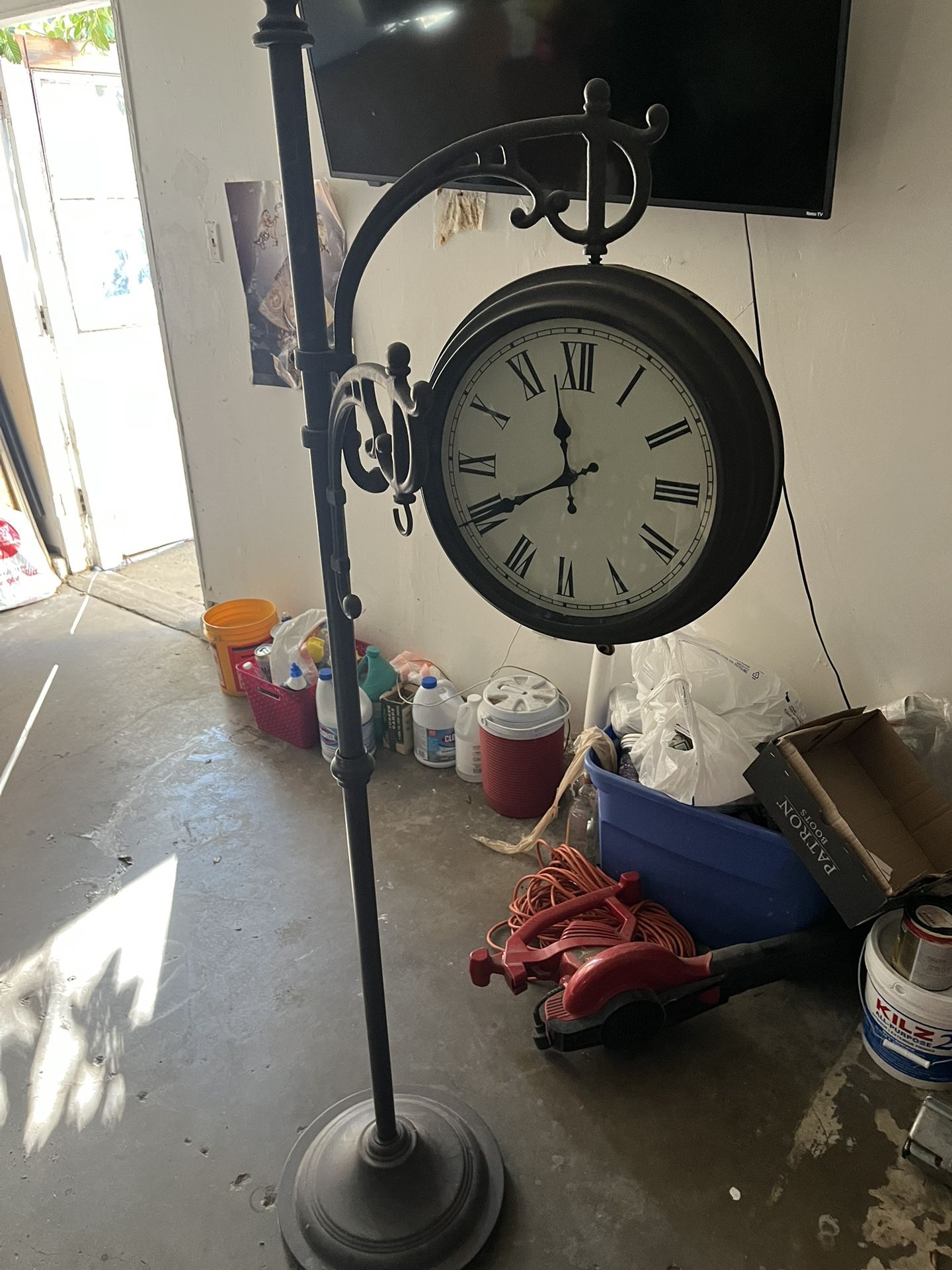 Backyard Outdoor Clock