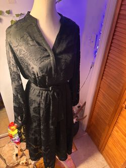 Black Dress With Roses 🥀 Patches 