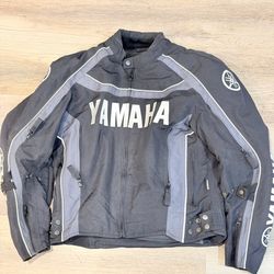 Yamaha FXR Men’s Small Motorcycle Jacket with Back Shoulder and Elbow Armor