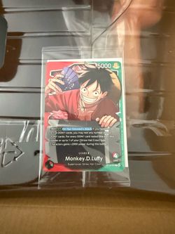 One Piece Ichibansho OP13-001 promo card