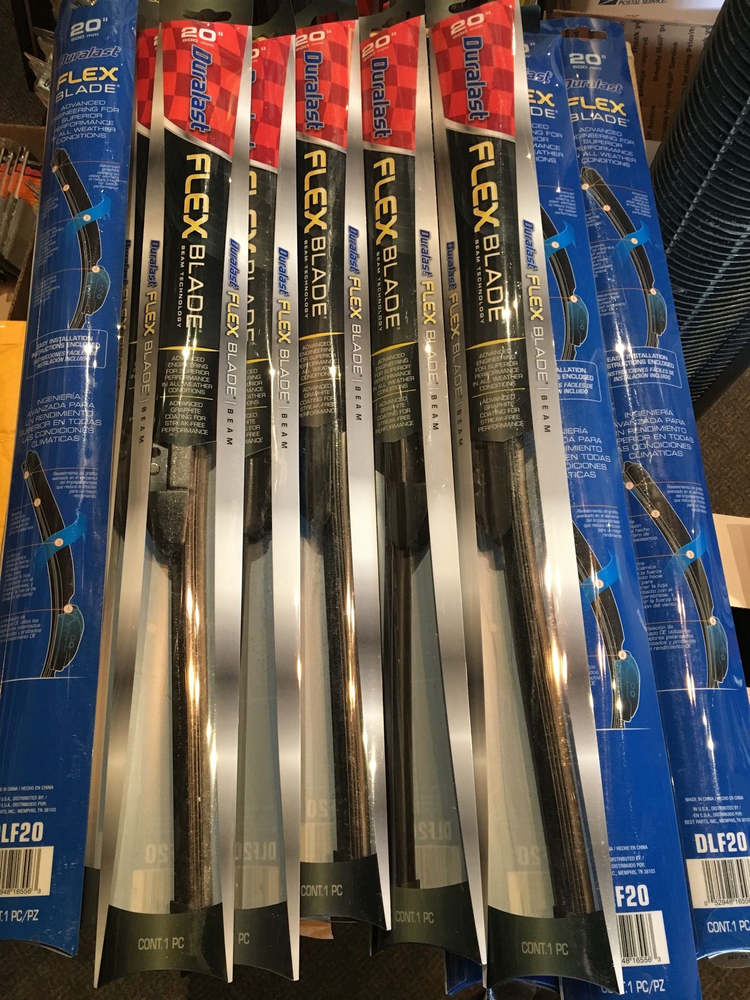 10 X 20 inch Duralast premium wiper blades Lot
