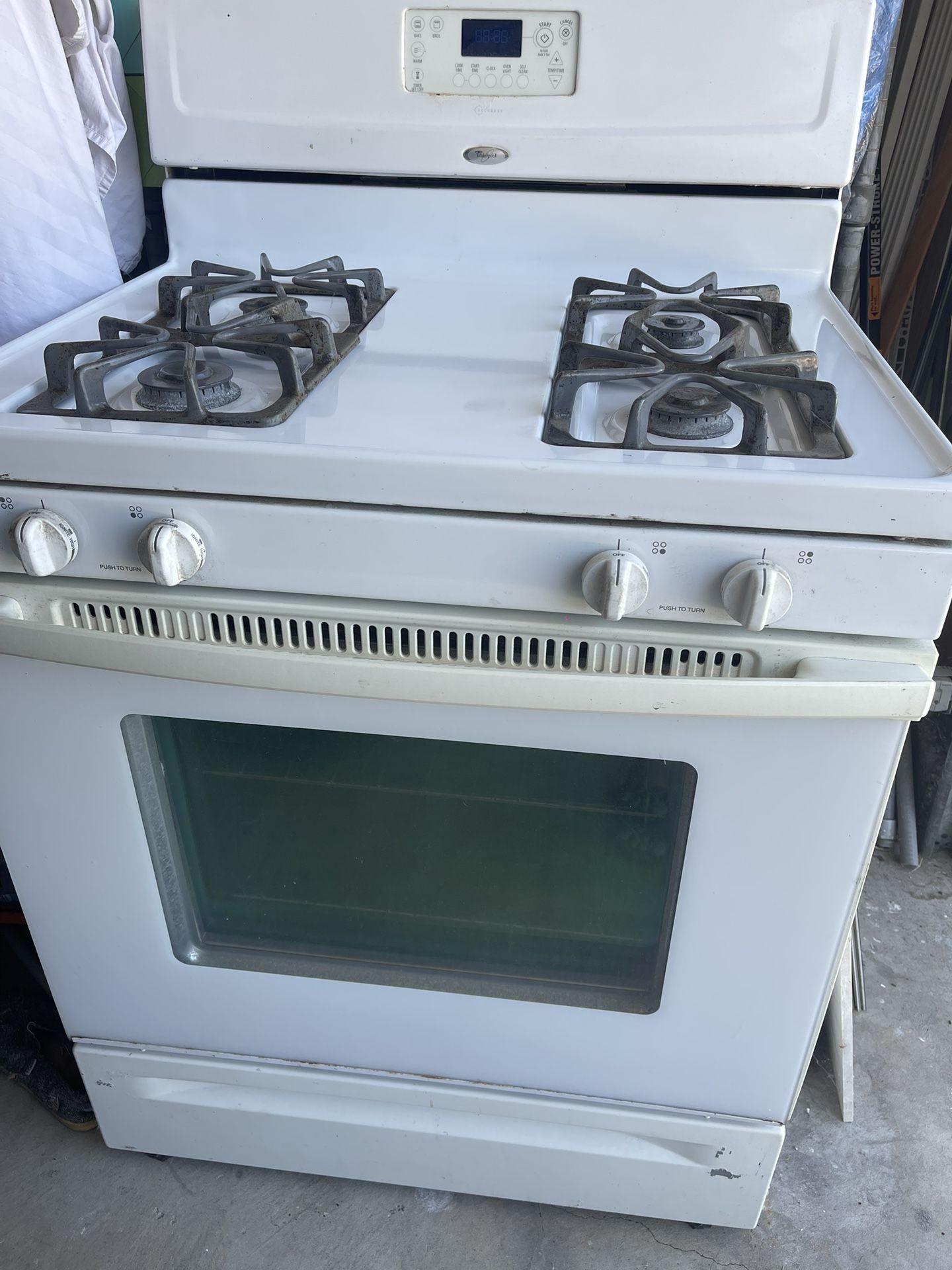 Whirlpool Stove Self Clean