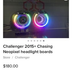 EVL Bee Dodge Challenger Neopixel Headlight Boards