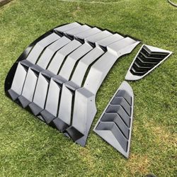 Mustang Window Louvers