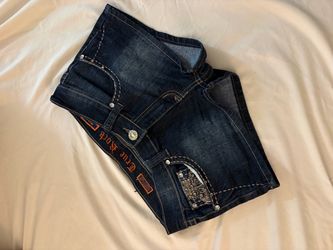 Denim Micro Shorts