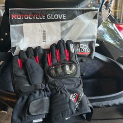 Winter Motorcycle Gloves, Touch Screen