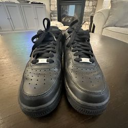 Black Air Force One Nikes