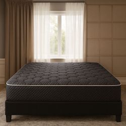 King Size Mattress 12” Inches Thick Plush Firm New From Factory Wrapped in Plastic - Also Available: Queen - Same Day Delivery 🚚 
