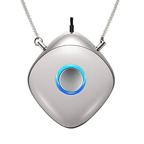 Personal Mini Portable Air Purifier Necklace Wearable Usb Charging Air Freshener Ionizer Travel