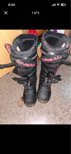 O’Neal motocross boots size 9